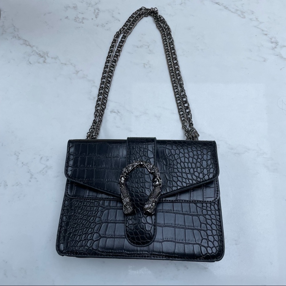Gucci Small Crocodile Dionysus Bag